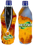 Full Color Neoprene Water Bottle Zipper Coolies